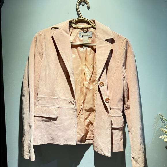 Chic Light Pink Women's Blazer - Picture 1 of 7